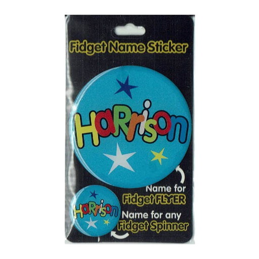 Fidget Flyer Name Stickers Harrison - Heritage Of Scotland - HARRISON