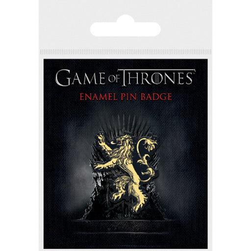 Game Of Thrones(Lannister) Pin Badge - Heritage Of Scotland - NA