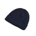 Gents Seed Stitch Rib Turn Up Beanie Cosmos - Heritage Of Scotland - COSMOS