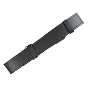 Gents Standard Black Leather Kilt Belt - Heritage Of Scotland - BLACK