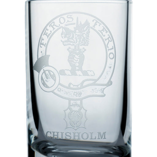 Glencairn Whisky Glass Chisholm - Heritage Of Scotland - CHISHOLM