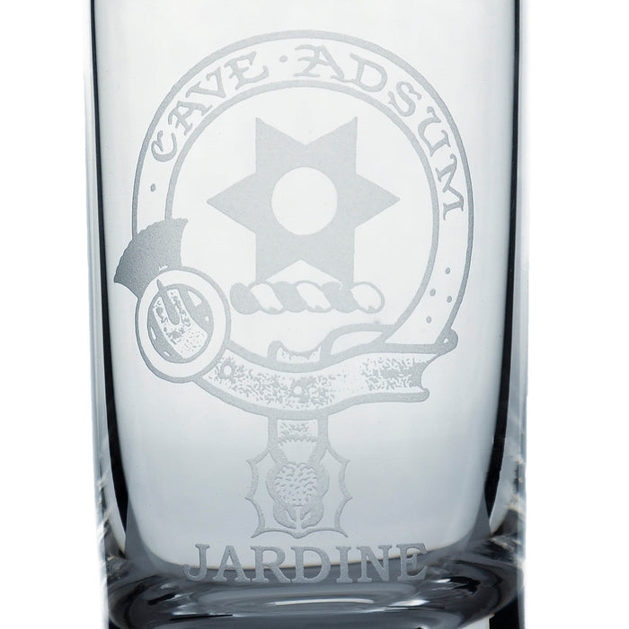 Glencairn Whisky Glass Jardine - Heritage Of Scotland - JARDINE