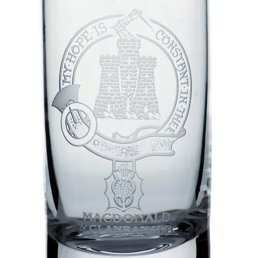 Glencairn Whisky Glass M.D C/Ranald - Heritage Of Scotland - M.D C/RANALD