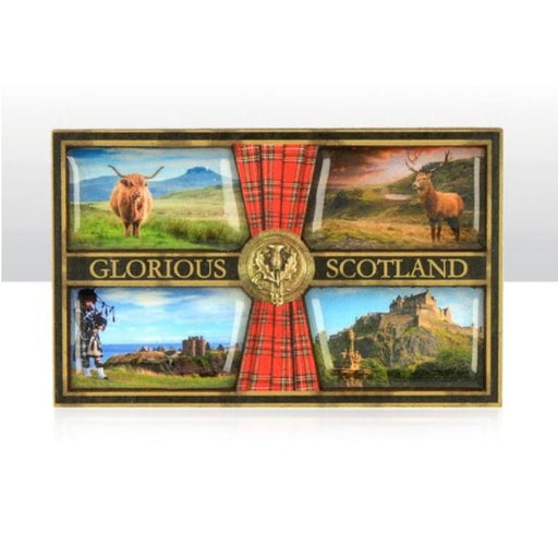 Glorious Scotland Wood Magnet - Heritage Of Scotland - NA