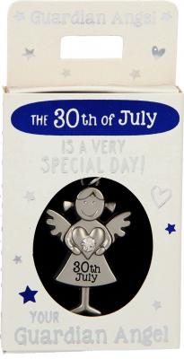Guardian Angel Pendant 30. July - Heritage Of Scotland - 30. JULY