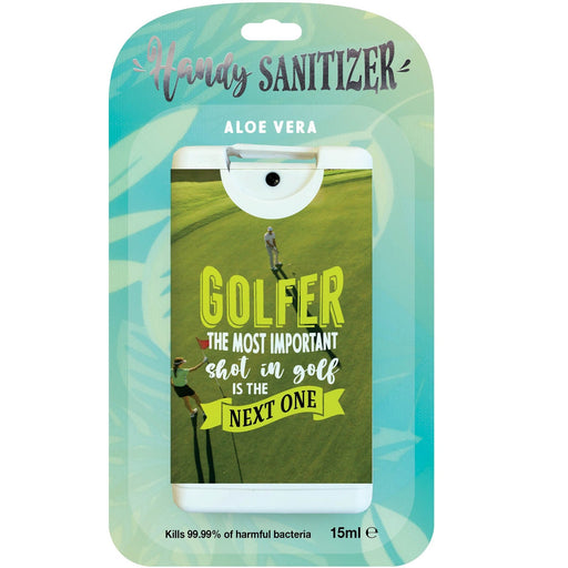 Handy Sanitizer Golfer - The Most Important Shot In Golf - Heritage Of Scotland - GOLFER - THE MOST IMPORTANT SHOT IN GOLF