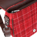 Harris Tweed Ladies Shoulder Bag - Beauly Red Check - Heritage Of Scotland - RED CHECK