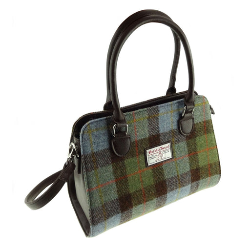 Harris Tweed Midi Tote Bag Findhorn Macleod Tartan - Heritage Of Scotland - MacLeod Tartan