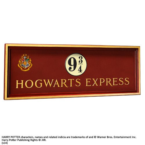 Harry Potter - Hogwarts 9 3/4 Sign - Heritage Of Scotland - NA