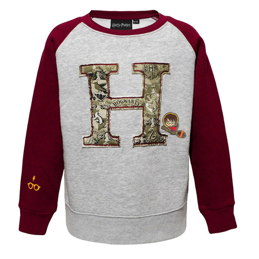 Harry Potter Kids "H" Raglan Sweatshirt - Heritage Of Scotland - N/A