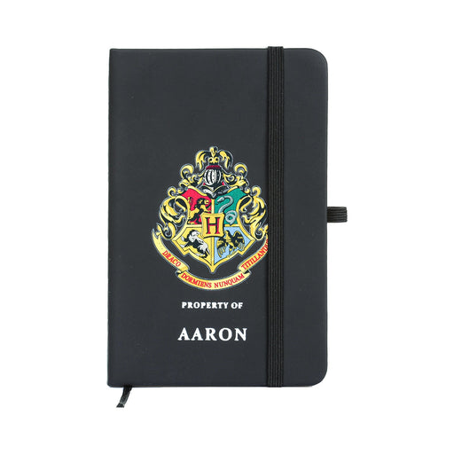 Harry Potter Personalised A6 Notebook Aaron - Heritage Of Scotland - AARON