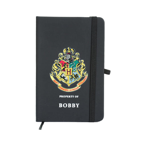 Harry Potter Personalised A6 Notebook Bobby - Heritage Of Scotland - BOBBY