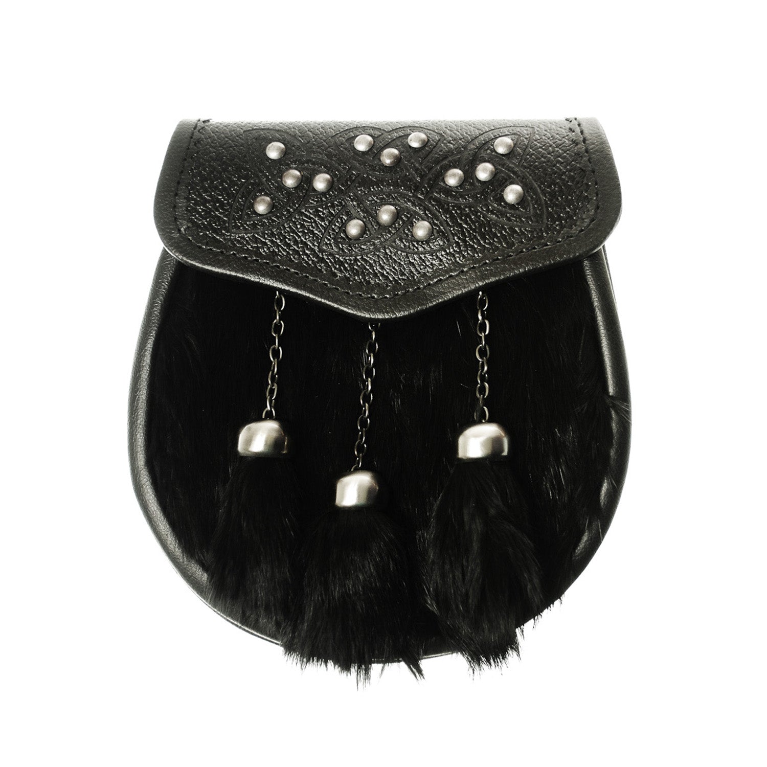 H/D Celtic Design - Heritage Of Scotland - RABBIT FUR (BLACK) / ANTIQUE FINISH