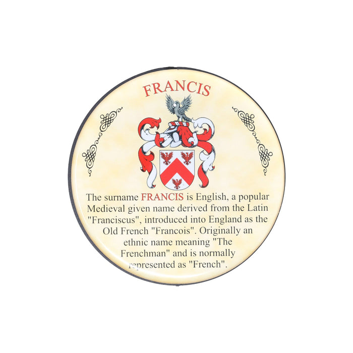 Heraldic Coaster Francis - Heritage Of Scotland - FRANCIS