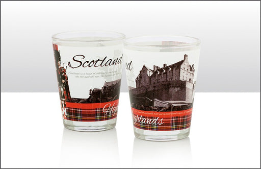 Heraldic Scotland Shot Glass - Heritage Of Scotland - NA