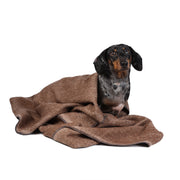 Herringbone Pet Blanket Chestnut Brown - Heritage Of Scotland - CHESTNUT BROWN