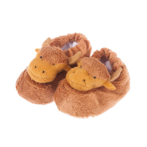 Highland Cow Baby Booties - Heritage Of Scotland - NA