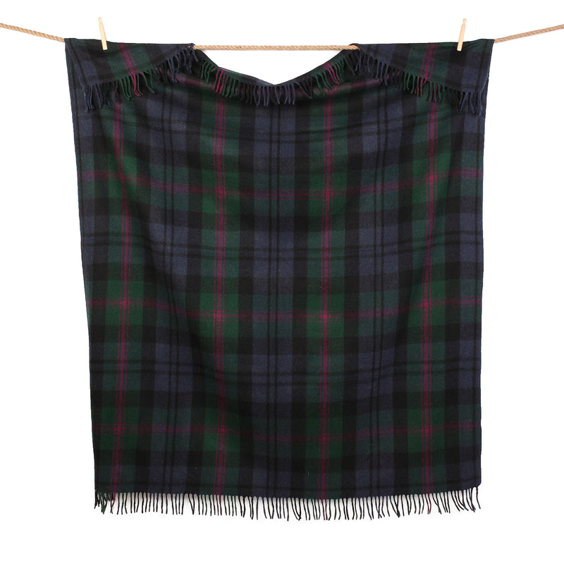 Highland Wool Blend Tartan Blanket / Throw Extra Warm Baird - Heritage Of Scotland - BAIRD