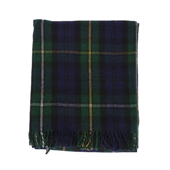 Highland Wool Blend Tartan Blanket / Throw Extra Warm Campbell Of Argyll - Heritage Of Scotland - CAMPBELL OF ARGYLL