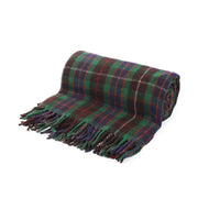 Highland Wool Blend Tartan Blanket / Throw Extra Warm Fraser Hunting - Heritage Of Scotland - FRASER HUNTING