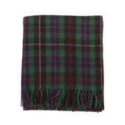Highland Wool Blend Tartan Blanket / Throw Extra Warm Fraser Hunting - Heritage Of Scotland - FRASER HUNTING