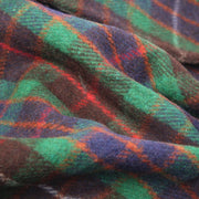 Highland Wool Blend Tartan Blanket / Throw Extra Warm Fraser Hunting - Heritage Of Scotland - FRASER HUNTING