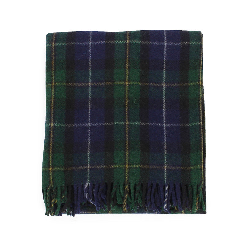Highland Wool Blend Tartan Blanket / Throw Extra Warm Macneil Of Barra - Heritage Of Scotland - MACNEIL OF BARRA
