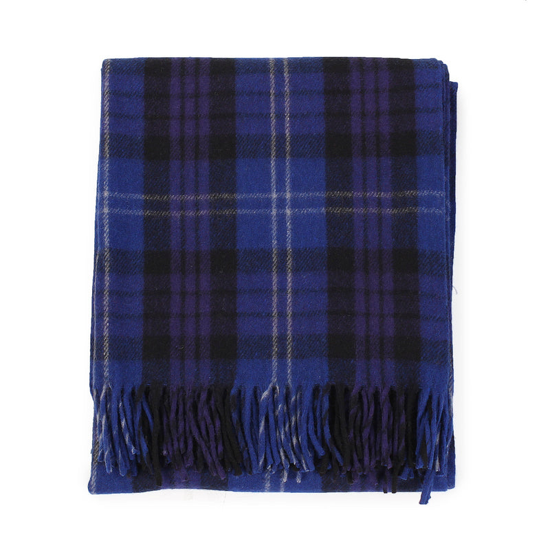 Highland Wool Blend Tartan Blanket Throw Heritage Of Scotland - Heritage Of Scotland - HERITAGE OF SCOTLAND