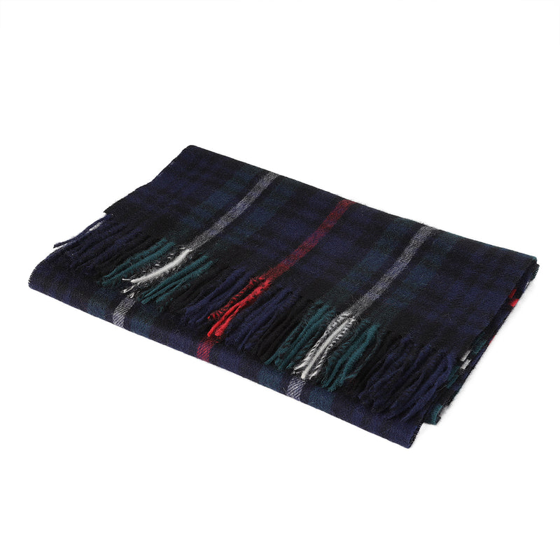 Hos 100% Lambswool Wide Scarf Mackenzie - Heritage Of Scotland - MACKENZIE