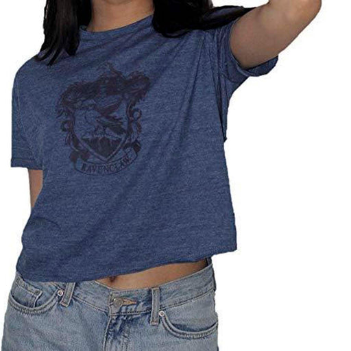 Hp Ravenclaw Womens Cropped Tshirt - Heritage Of Scotland - NA