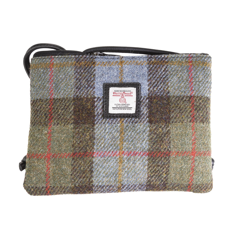 Ht Ladies Cross Body Bag Lovat Check / Black - Heritage Of Scotland - LOVAT CHECK / BLACK