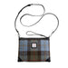 Ht Leather Cross Body Bag Lovat Check / Black - Heritage Of Scotland - LOVAT CHECK / BLACK