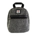 Ht Leather Small Backpack Black & White Herringbone / Black - Heritage Of Scotland - BLACK & WHITE HERRINGBONE / BLACK