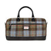 Ht Leather Weekender Bag Lovat Check / Black - Heritage Of Scotland - LOVAT CHECK / BLACK