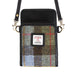 Ht Travel Cross Body Bag Lovat Check / Black - Heritage Of Scotland - LOVAT CHECK / BLACK