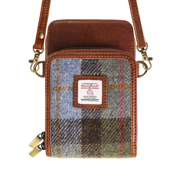 Ht Travel Cross Body Bag Lovat Check / Tan - Heritage Of Scotland - LOVAT CHECK / TAN