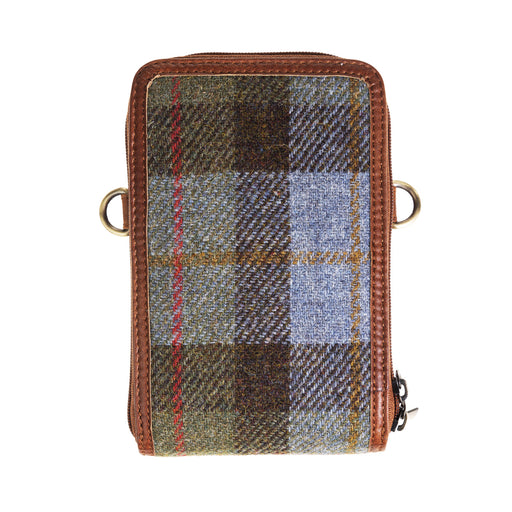 Ht Travel Cross Body Bag Lovat Check / Tan - Heritage Of Scotland - LOVAT CHECK / TAN