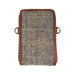 Ht Travel Cross Body Bag Tan & Brown Herringbone / Tan - Heritage Of Scotland - TAN & BROWN HERRINGBONE / TAN