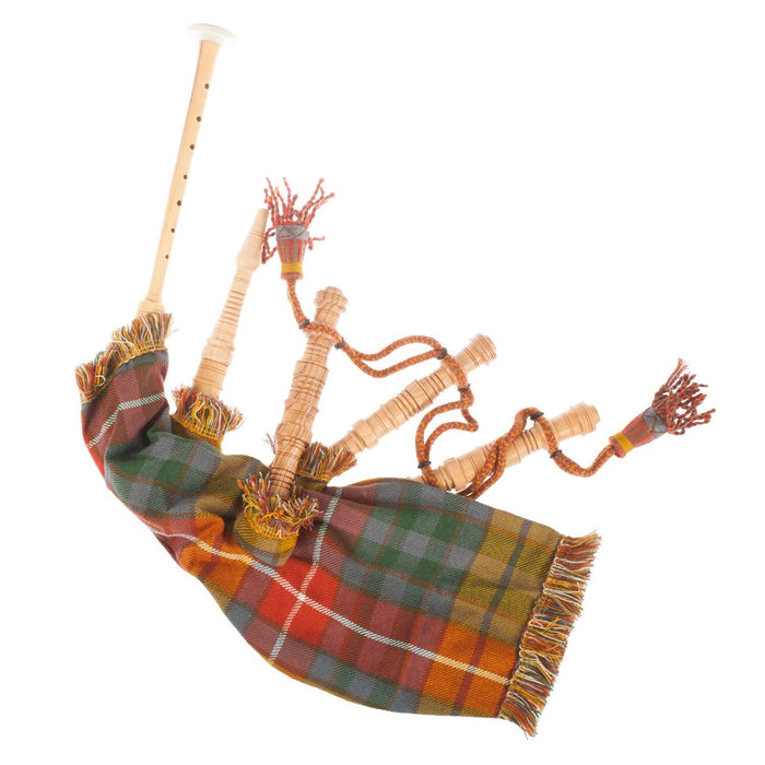 Junior Playable Bagpipes Buchanan Antique - Heritage Of Scotland - BUCHANAN ANTIQUE