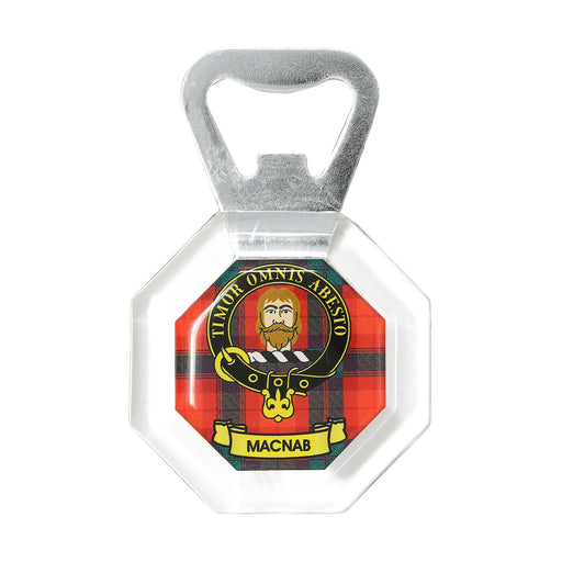 Kc Clan Bottle Opener Fridge Magnet Macnab - Heritage Of Scotland - MACNAB