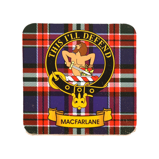 Kc Clan Cork Coaster Macfarlane - Heritage Of Scotland - MACFARLANE