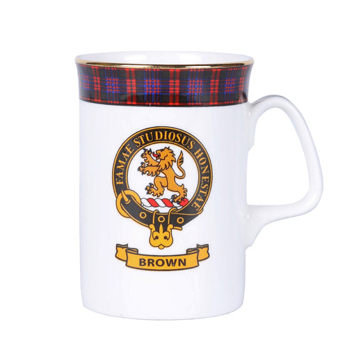 Kc Clan Mugs Brown - Heritage Of Scotland - BROWN