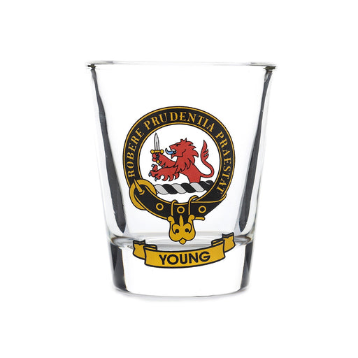 Kc Clan Tot Glass Young - Heritage Of Scotland - YOUNG