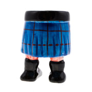 Kilt Egg Cup Blue - Heritage Of Scotland - BLUE