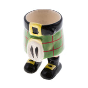 Kilt Egg Cup Green - Heritage Of Scotland - GREEN