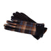 Ladies Button Cuff Glove - Heritage Of Scotland - NAVY