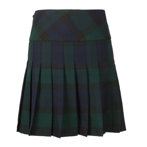 Ladies Deluxe Billie Kilted Skirt Black Watch - Heritage Of Scotland - BLACK WATCH
