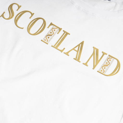 Ladies Florence T-Shirt White - Heritage Of Scotland - WHITE
