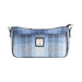 Ladies Ht Leather Hand Bag Blue Check / Black - Heritage Of Scotland - BLUE CHECK / BLACK