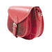 Ladies Ht Leather Shoulder Bag Red Check / Red - Heritage Of Scotland - RED CHECK / RED